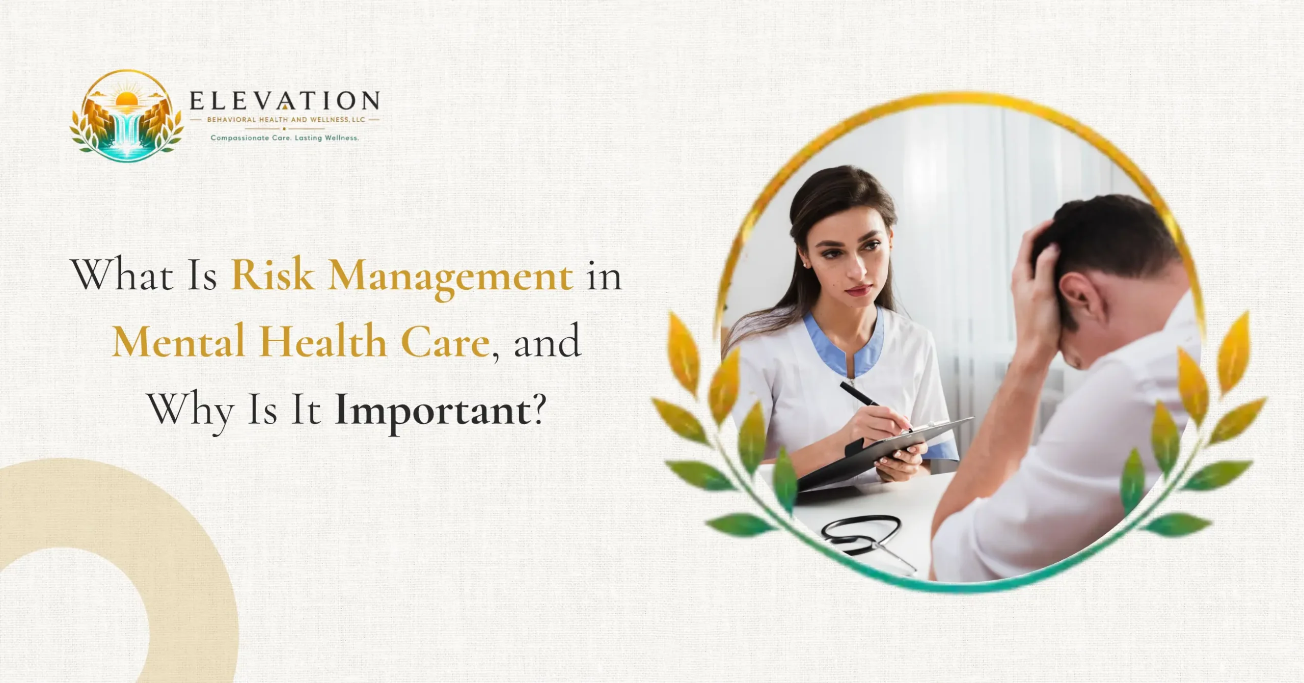 What Is Risk Management in Mental Health Care and Why Is It Important