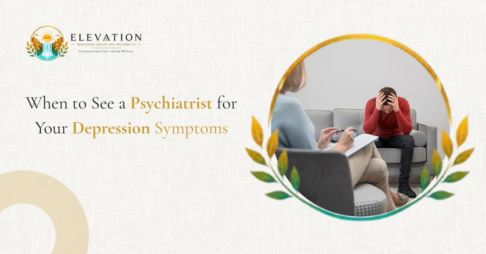 Psychiatrist for Your Depression Symptoms