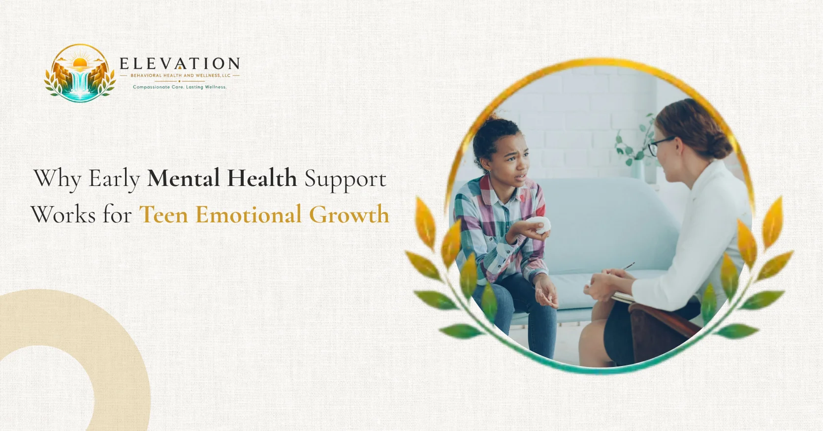 Why Early Mental Health Support Works for Teen Emotional Growth
